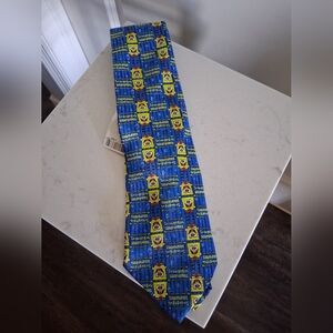 Men's Tie, Vintage SpongeBob Square Pants